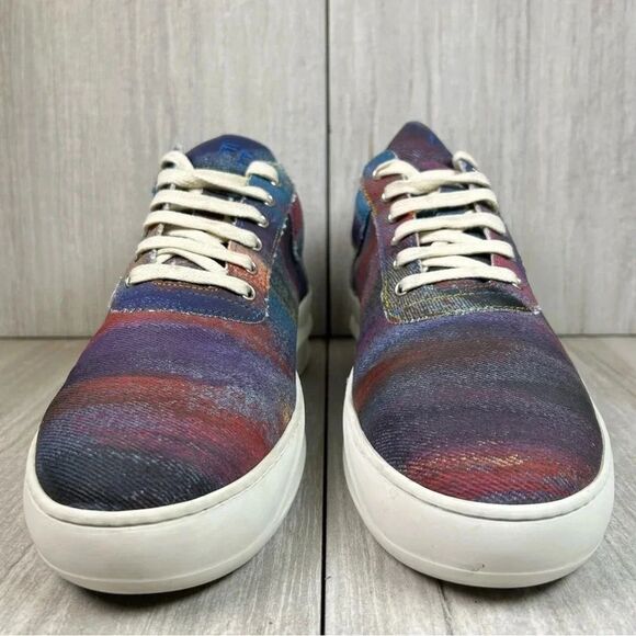 Filling Pieces Artemis Hand Crafted Canvas Low Top Sneaker Mens Size 11 EUR 44 - Picture 5 of 10